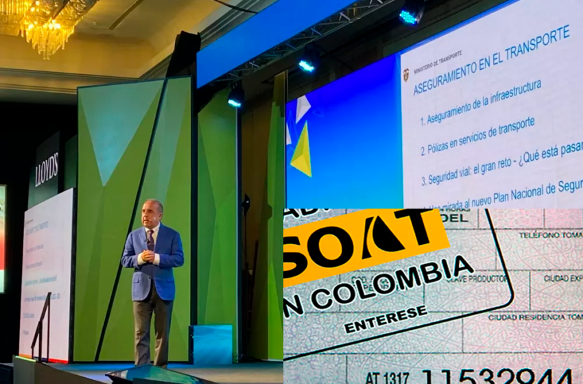  Vamos a obligar a ese 50 % que no tiene Soat en Colombia a que lo tenga por las malas: Mintransporte