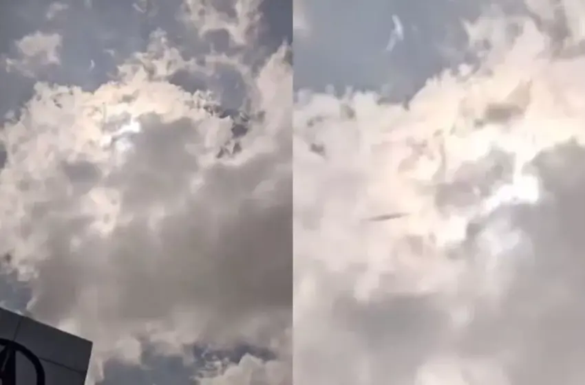  Revelan supuestas imágenes de un ovni durante el eclipse solar